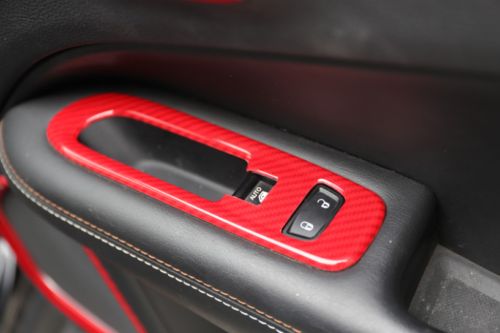 For Jeep Compass 2017-2020 Red Carbon Fiber Window Lift Switch Button Cover Trim, US $39.14, image 5