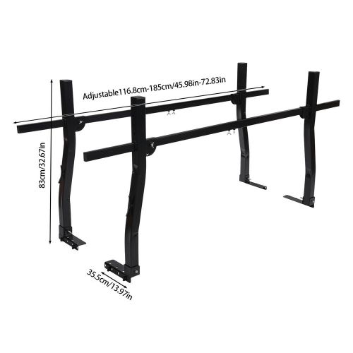 1000Lbs Universal Adjustable Carbon Steel Pick Up Truck Bed Ladder Rack Carrier, US $180.00, image 3