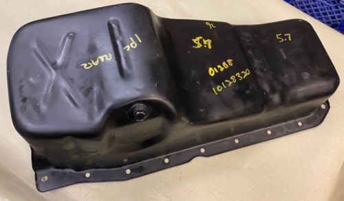 Mercruiser V8 Oil Pan 10128320 5.0 - 5.7 GM w/ 1 pc rear main, steel., US $84.95, image 9