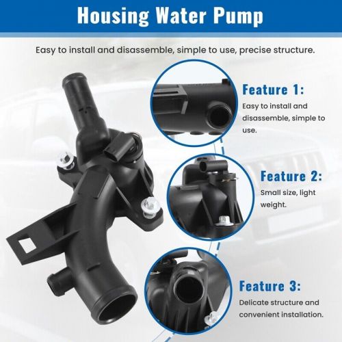 Car Thermostat Housing Water Pump Outlet 25192985 for J Adam Cor9449-, US $, image 6