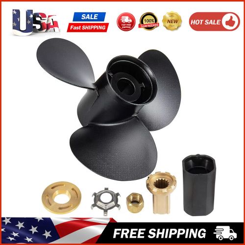 14 x13 |48-77340A45 Aluminum Outboard Boat propeller for Mercury 60-115HP 15Toot, US $129.26, image 7