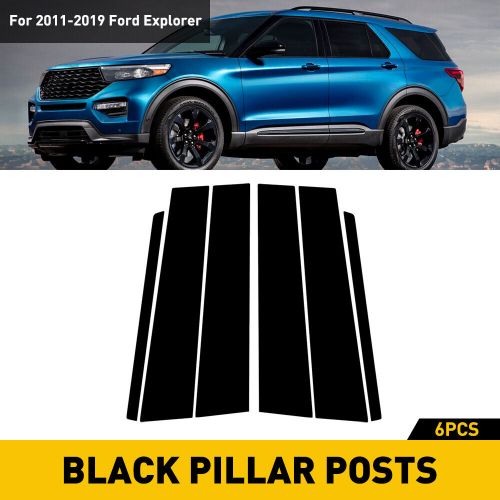 For Ford Explorer 2011-2017 2018 2019 Black Pillar Post Window Door Cover Trim A, US $14.99, image 4