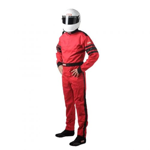 RaceQuip 110017RQP 110 Series 1-Piece Fire Suit, SFI-1, Red, 2XL, US $155.00, image 3
