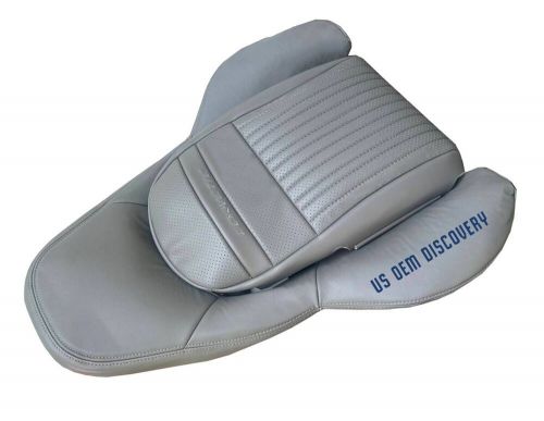 04-2004 Chevy Corvette SPORT Driver & Passenger Bottom Leather Seat Cover Gray, US $240.86, image 5