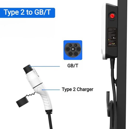 EV Charging Adapter for Chinese EVs, IEC 62196 Type 2 to GB/T, 22kW, Three Phase, US $69.00, image 3