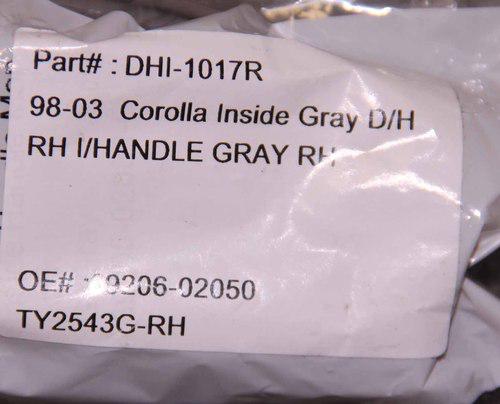 DHI-1017R 98-03 COROLLA INSIDE GRAY RH DOOR HANDLE, US $8.99, image 2