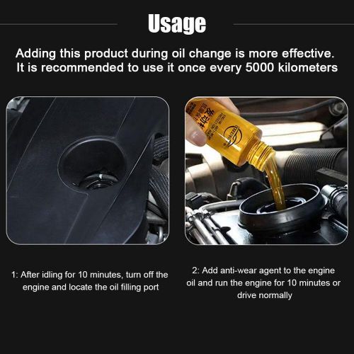 HOT-Engine Anti-Wear Agent Noise Protective Reduction Engine Oil Additive, US $4.39, image 7