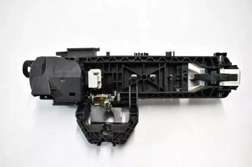 10-13 mercedes w212 e350 e550 front left side exterior door handle white oem