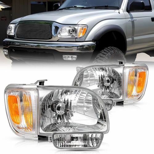For 2001-2004 Toyota Tacoma Chrome Headlights Assemblies & Left Right Side, US $80.99, image 9