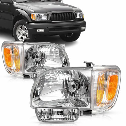 For 2001-2004 Toyota Tacoma Chrome Headlights Assemblies & Left Right Side, US $80.99, image 12