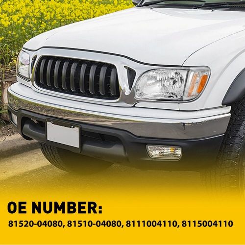For 2001-2004 Toyota Tacoma Chrome Headlights Assemblies & Left Right Side, US $80.99, image 14