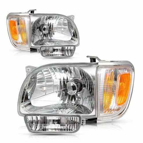 For 2001-2004 Toyota Tacoma Chrome Headlights Assemblies & Left Right Side, US $80.99, image 18