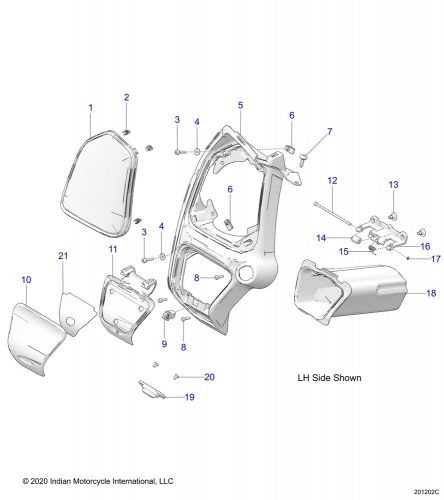 Polaris u-clip speed nut, 4.2 mm, genuine oem part 7547386, qty 1