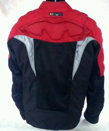 MENS MOTORCYCLE JACKET MOTOBOSS RED SHARP 2XL, US $50.00, image 6