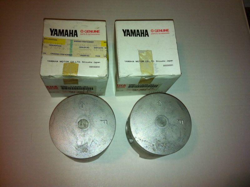 Yamaha Wave Runner 650 Pistons 0.50 Over Size Super Jet yamaha 650 Oem Nos, US $69.99, image 3