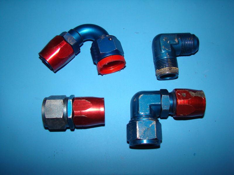 An-12 aeroquip style lw fittings lot-1