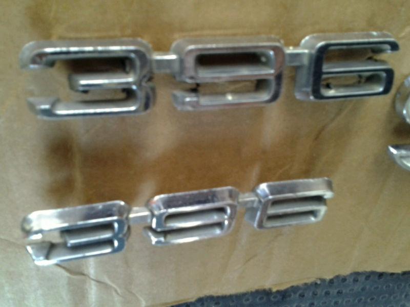 Original Chevrolet 396 emblems , US $3.99, image 2