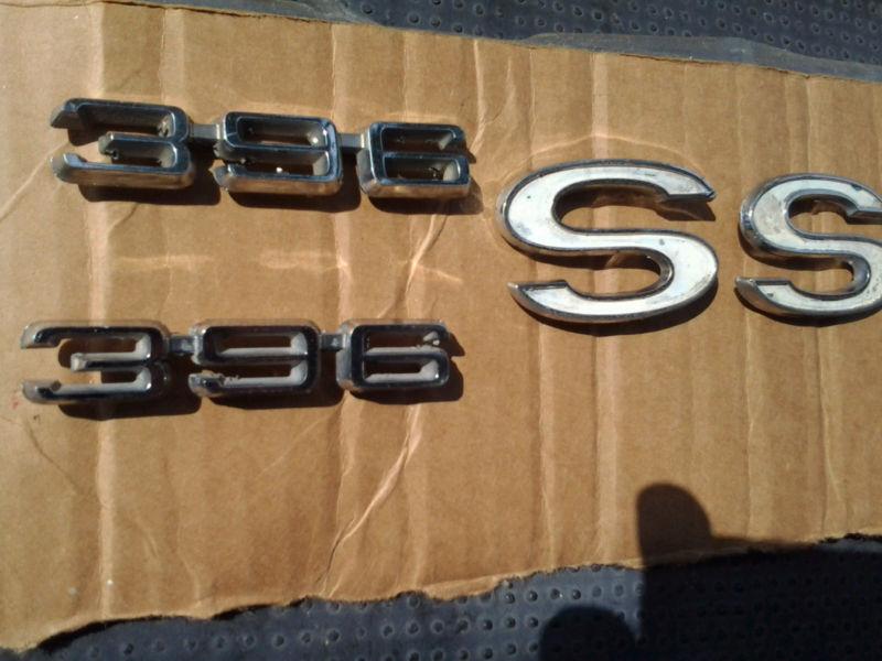 Original Chevrolet 396 emblems , US $3.99, image 5