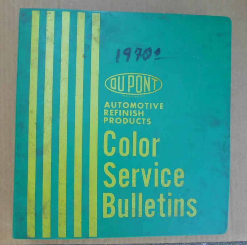 Buy vintage1975 1980 DUPONT paint chip color book AMC GM Ford Dodge
