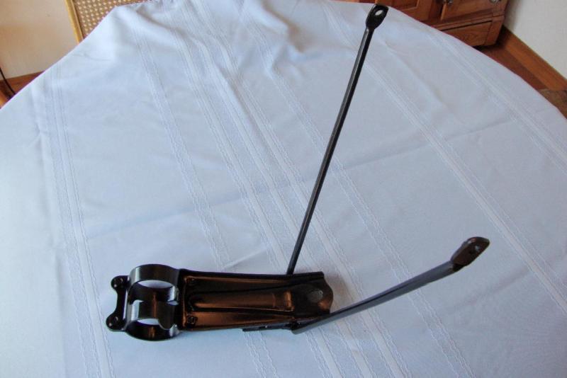 Trailer hitch for a honda atc 200e 3-wheeler