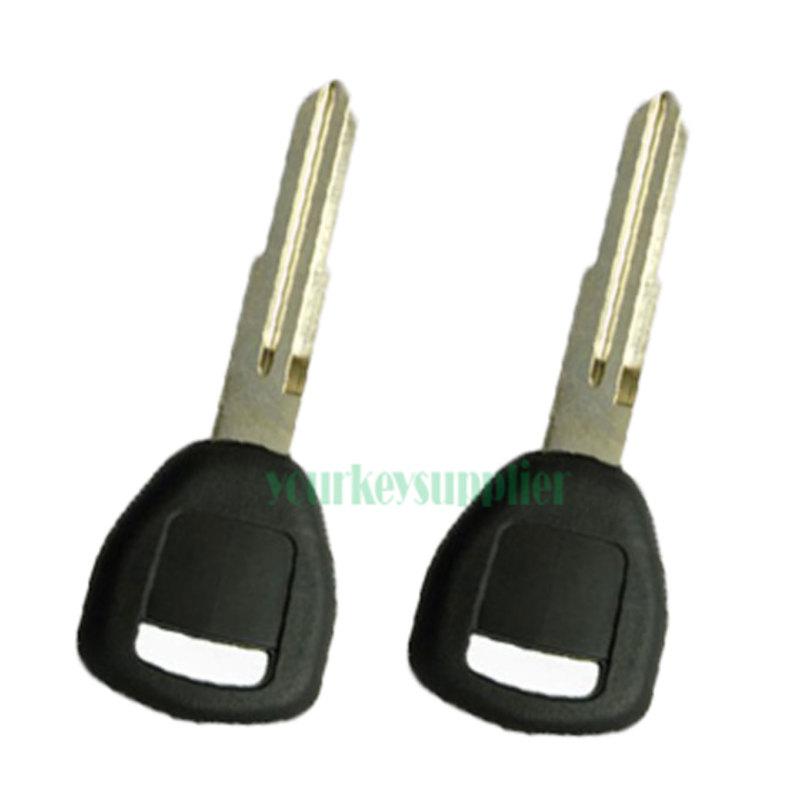 2 new transponder chip ignition car key honda acura  - uncut replacement