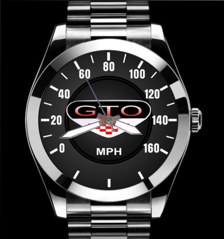 Gto red litre 2004 2005 2006 2007 2008 speedometer pontiac mph stainless watch a