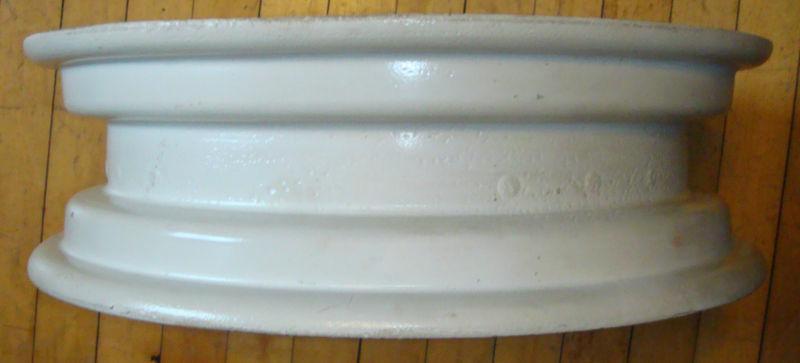 Original Steel 16x4.00 Kelsey Hayes? Solid Disc Rim for Slat Grill Willys Jeep, US $350.00, image 6