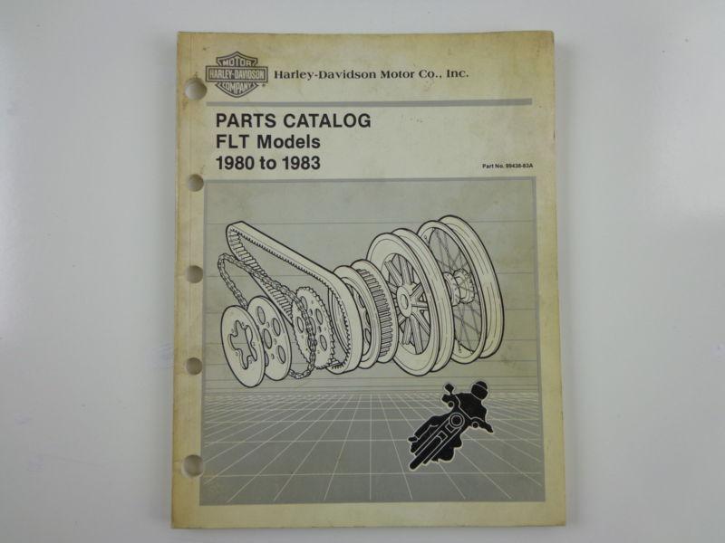 Buy Harley Davidson 198083 FLT Models Parts Catalog 9943883A in Not