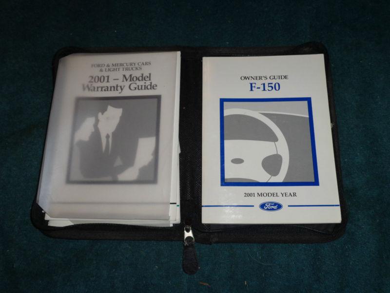 2001 FORD F-150 TRUCK OWNER'S MANUAL SET / ORIGINAL F-SERIES GUIDE BOOK SET, US $32.50, image 3