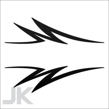 Decal stickers tribal racing car parts motors flames fire body tuning 0502 x4ff4