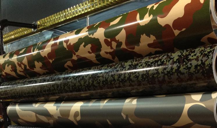 【forest camouflage 】【a4 size 】air/bubble free vehicle wrap vinyl car sticker