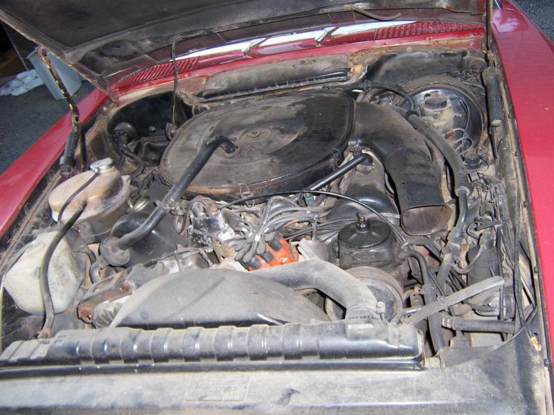 Complete 1977 mercedes-benz 450sl engine 