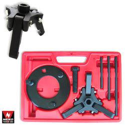 Automotive harmonic damper balancer puller & holding remover installer 3 jaws hd