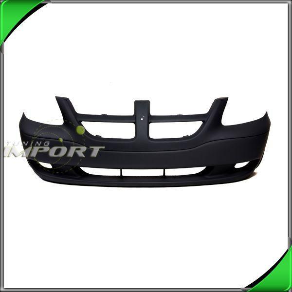 01-04 dodge caravan base c/v unpainted non primed front bumper cover replacement