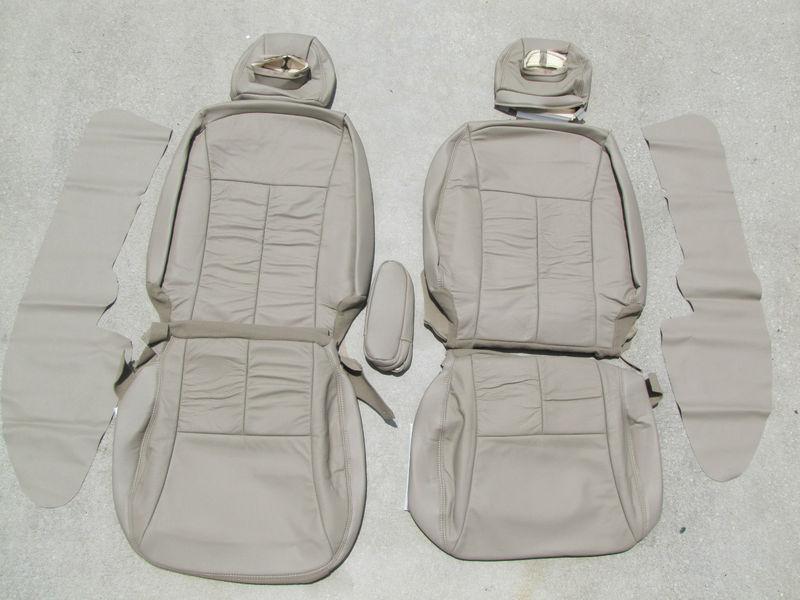Buy Honda Civic Coupe EX LX Leather Seat Covers Seats 2002 in Saint