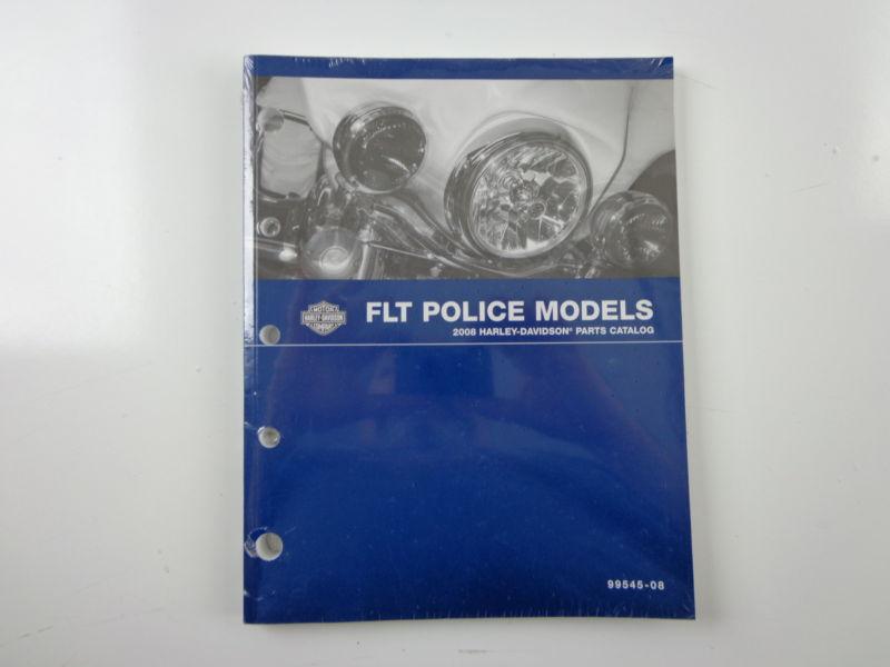 Harley davidson 2008 flt police models parts catalog 99545-08