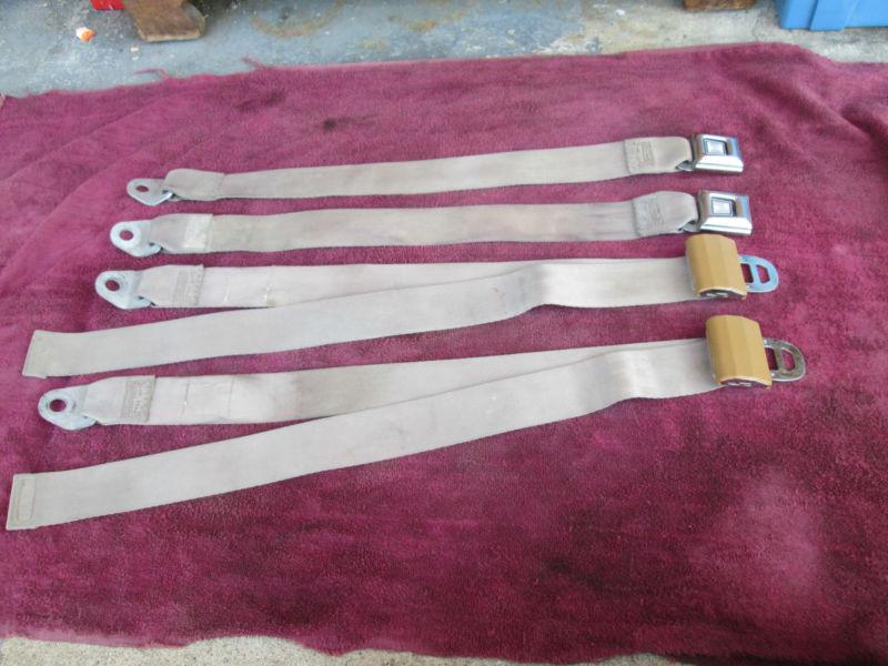 Buy VINTAGE BENDIX TAN SEAT BELTS FOR 2 PEOPLE in Los Angeles