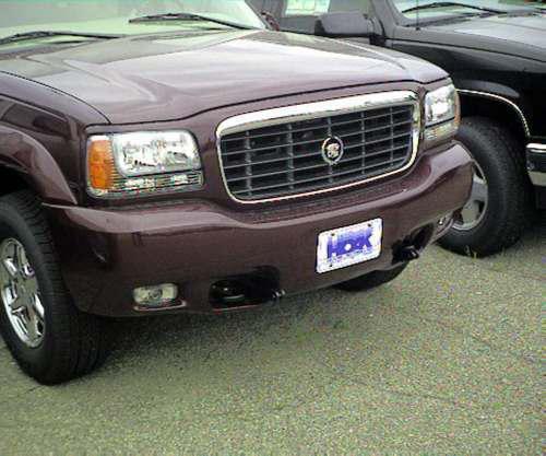 Blue ox bx1631 base plate for cadillac escalade 99-01