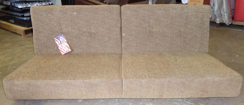 New rv trailer camper home 64" jack knife sofa bed couch