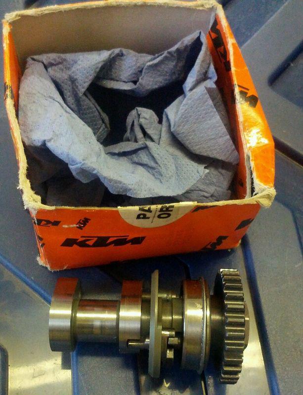 New camshaft gear for ktm 250 four stroke 05-08