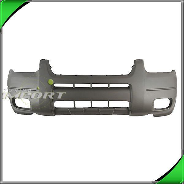 01-04 escape titanium front bumper cover replacement raw black plastic non-prime