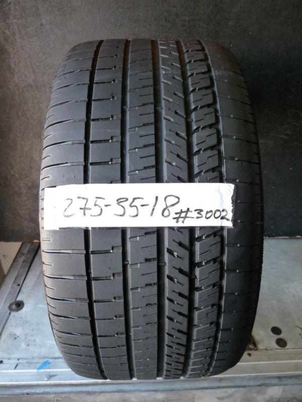 1 used tire goodyear eagle f1 supercar 275 35 18 87y zr 5/32nds life # 3002