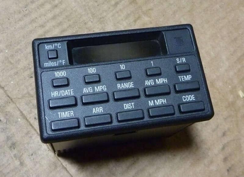 Bmw e34 525i on-board computer obc 535i 540i 530i m5 display input clock onboard