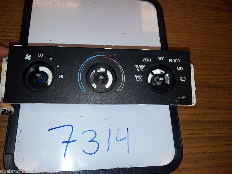 94-98 ford mustang climate temperature control unit a/c heat