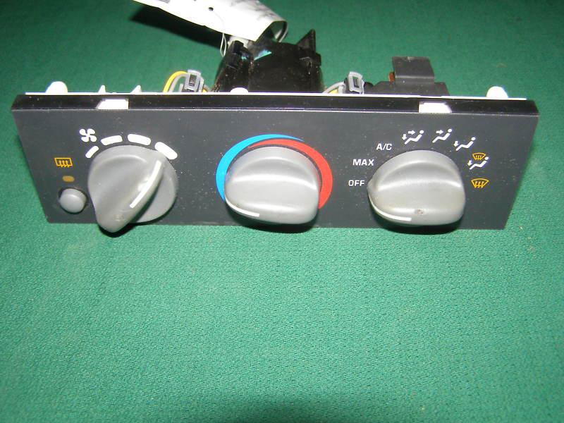 1996 1997 1998 pontiac grand am ac climate control oem   w/rear defroster