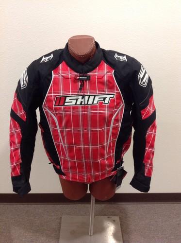 Shift avenger textile jacket red xl