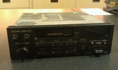 1990 honda accord am/fm/cassette radio factory
