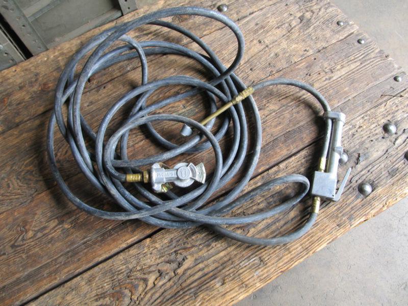 Air hose chuck gauge tire pressure filler glad hand fits most military trucks