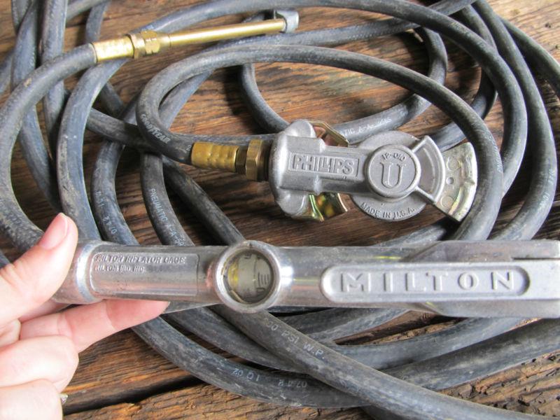 Air Hose Chuck Gauge Tire Pressure Filler Glad Hand fits most military trucks, US $40.00, image 2