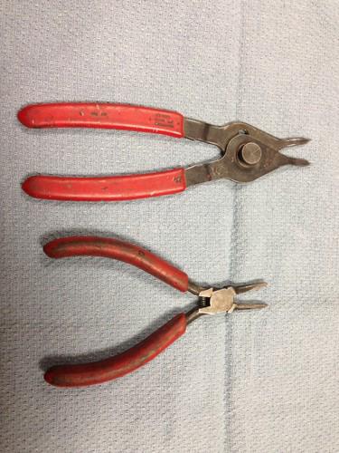 Blue point "o ring" pliers-  unknown needle nose